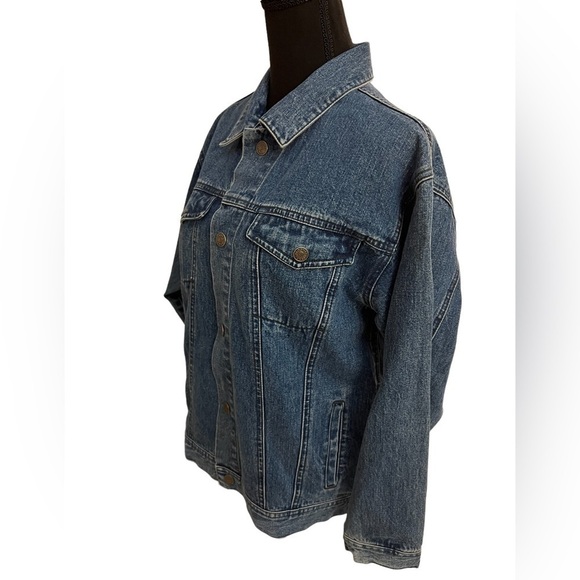 Vintage Warner Bros Looney Tunes Denim Jacket Kids XL - Picture 3 of 9